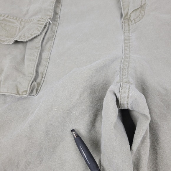 REI Convertible Cargo Pants Mens 40 Measures 38 X 33 100% Cotton Khaki Beige - Picture 4 of 12